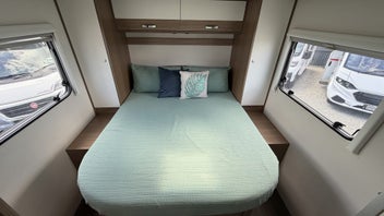 2019 Carado T449 Rear island bed + drop down