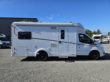 2023 Dethleffs Just Go T 6905 Permanent rear bed