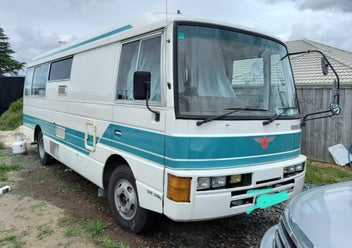 1988 Nissan Civilian, 7 metre.