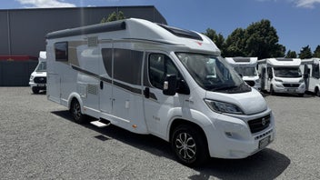 2019 Carado T449 Rear island bed + drop down